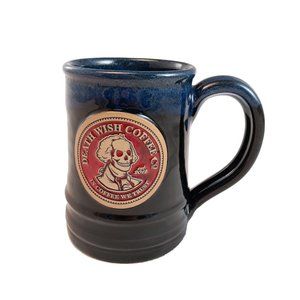 Death Wish Coffee Company Mug George Deathington Cup 1802/3700 Deneen 2016 RARE